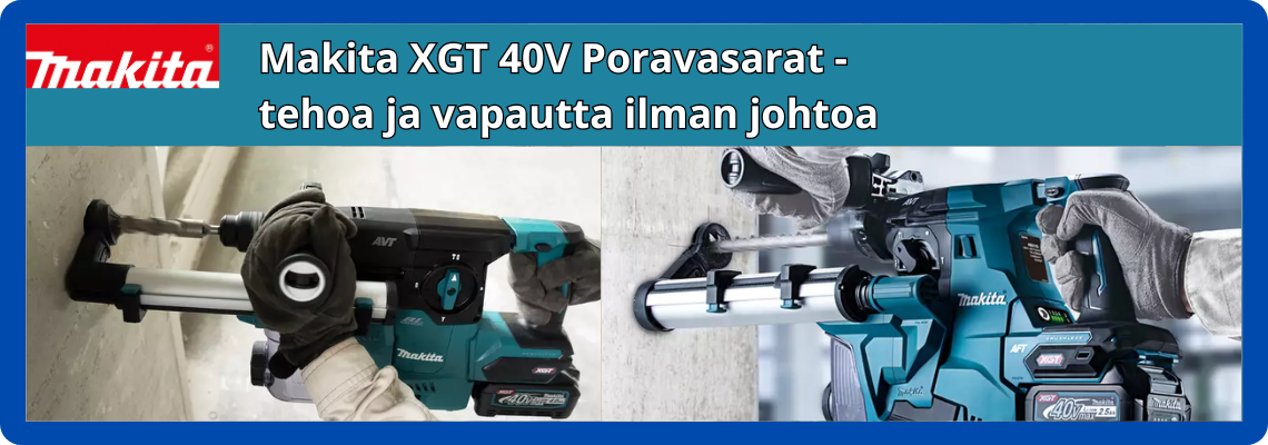 Makita XGT poravasarat